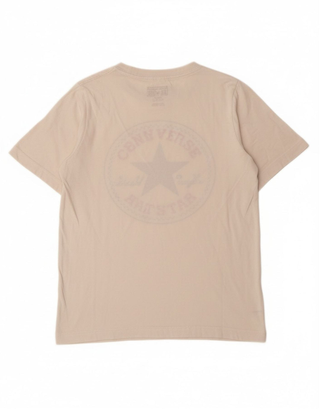 Футболка CONVERSE с рисунком для мальчиков, топ 10–11 лет, средний размер, белый хлопок, хлопок