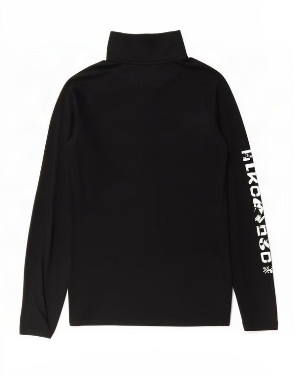 Женский спортивный пуловер с рисунком Under Armour, топ UK 12, средний черный