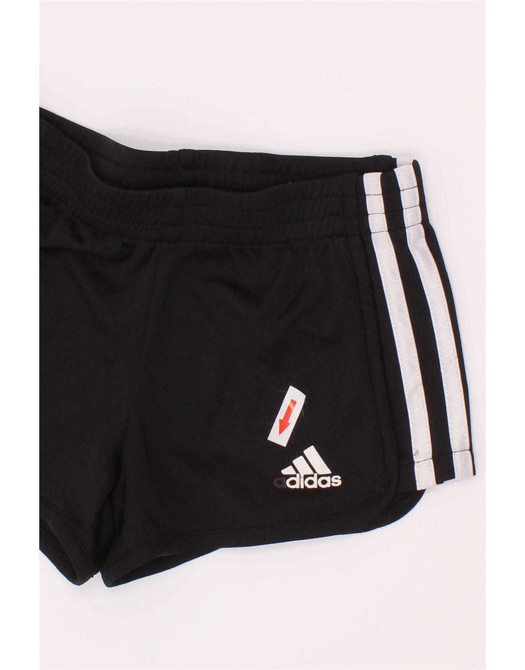Спортивные шорты Adidas для девочек 3-4 лет, черный полиэстер