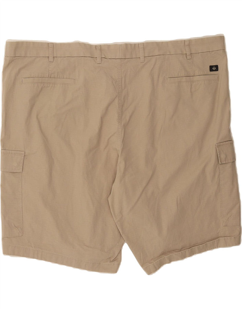 DOCKERS Mens Cargo Shorts W50 4XL  Beige Check Cotton Vintage Dockers and Second-Hand Dockers from Messina Hembry 