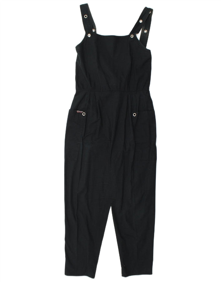 ВИНТАЖНЫЕ женские комбинезоны, маленькие брюки W26 L23, черные