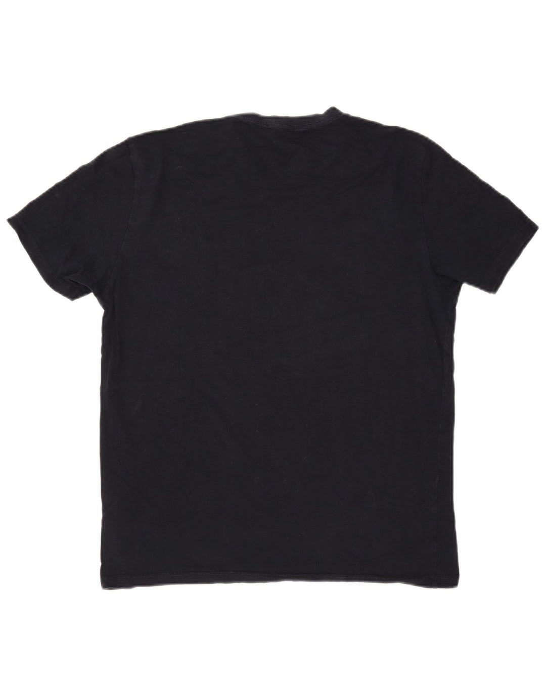 Женская футболка REISS Top UK 16, большой размер, темно-синий, хлопок