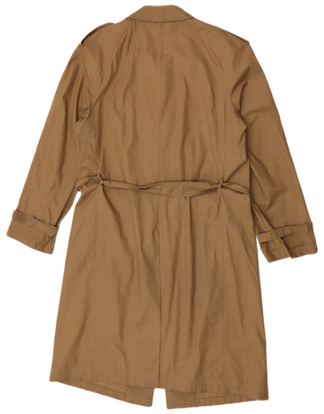 Винтажный мужской тренч EU 46, маленький коричневый