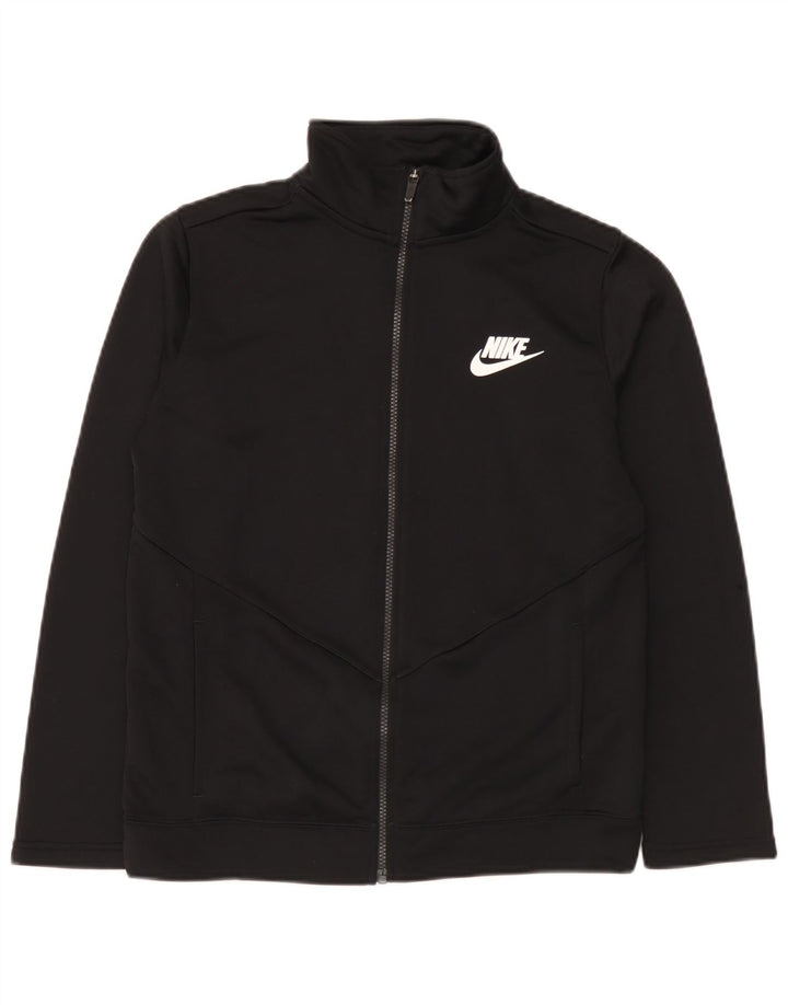 Спортивный костюм Nike для мальчиков, верхняя куртка 13–14 лет, XL, черный полиэстер