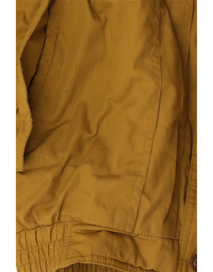 Винтажная мужская куртка IT 52 XL, желтый полиэстер