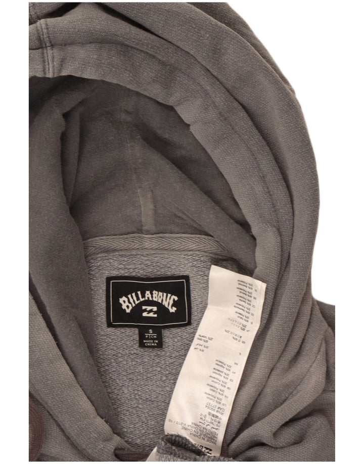 Мужской джемпер с капюшоном BILLABONG, маленький серый, хлопковый