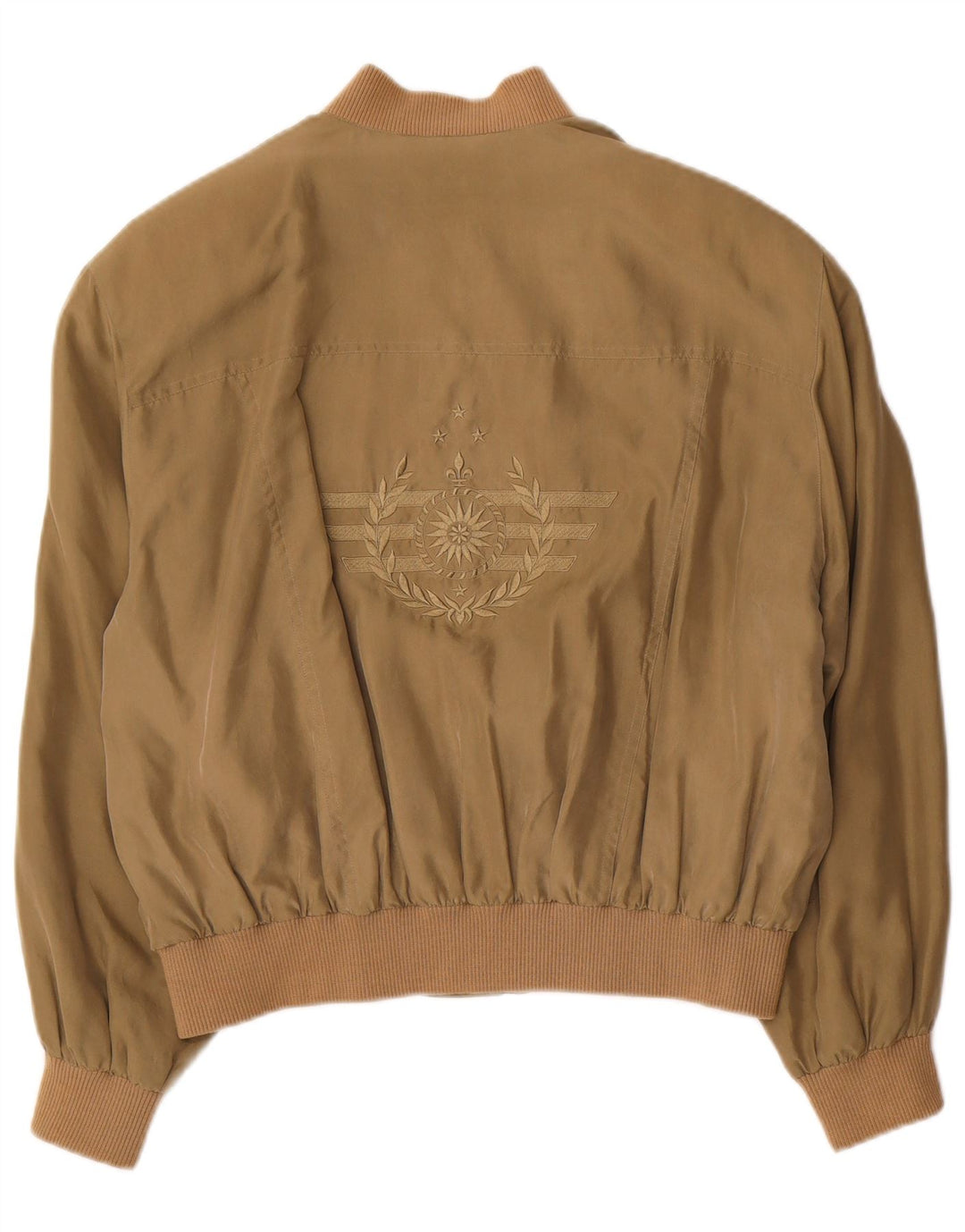 Gerry Weber Женский бомбер оверсайз EU 38 Средний Хаки Шелк