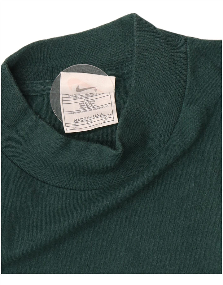 Мужской топ с длинным рукавом Nike 2XL, зеленый хлопок
