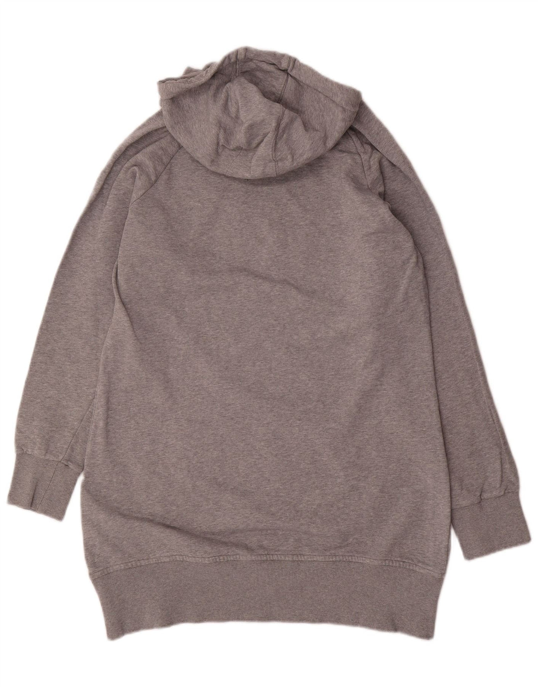 Женский длинный джемпер с капюшоном CONVERSE All Star UK 18 XL, серый