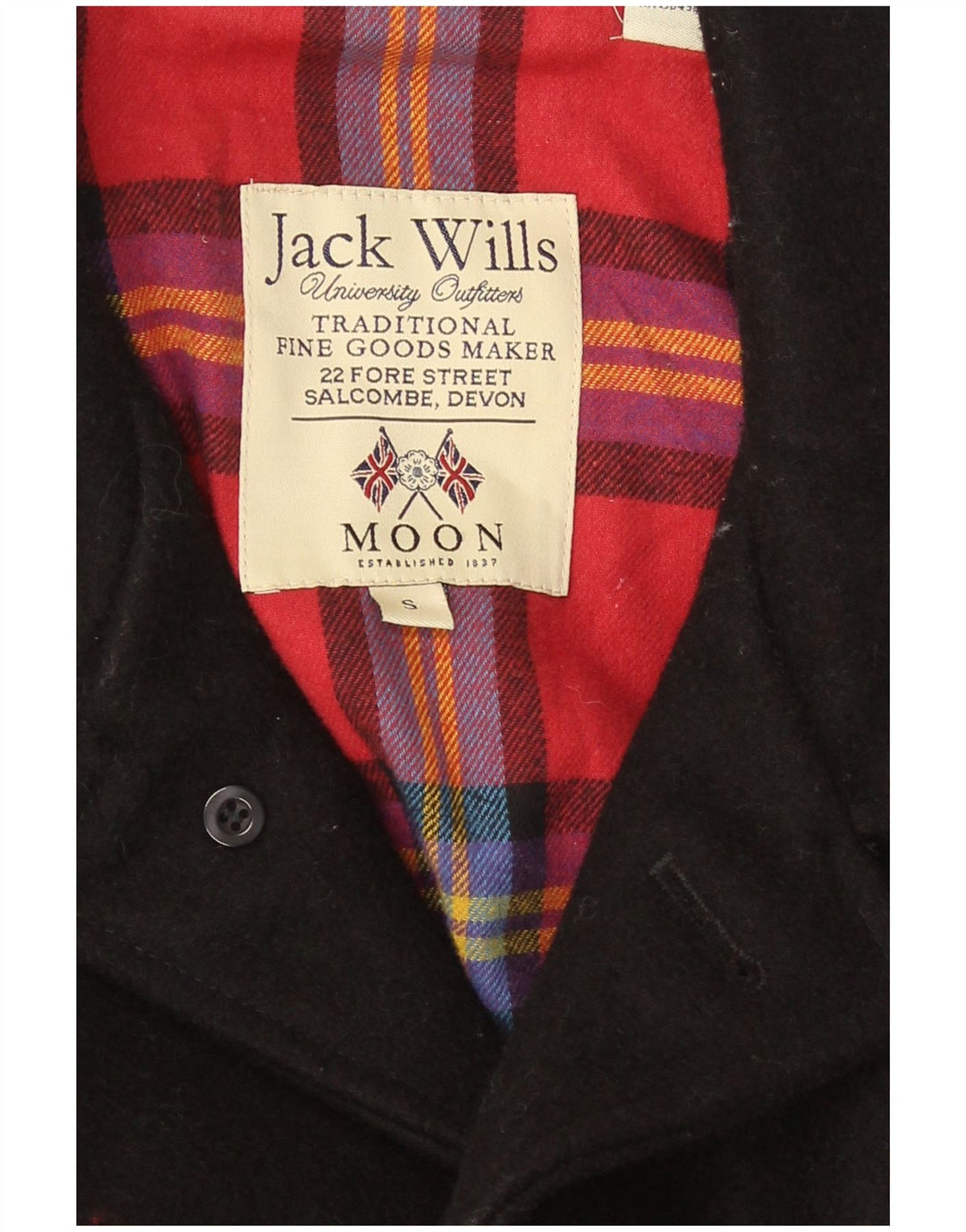 Мужской пиджак Jack Wills с 3 пуговицами, Великобритания, 36, маленький, черный, шерстяной
