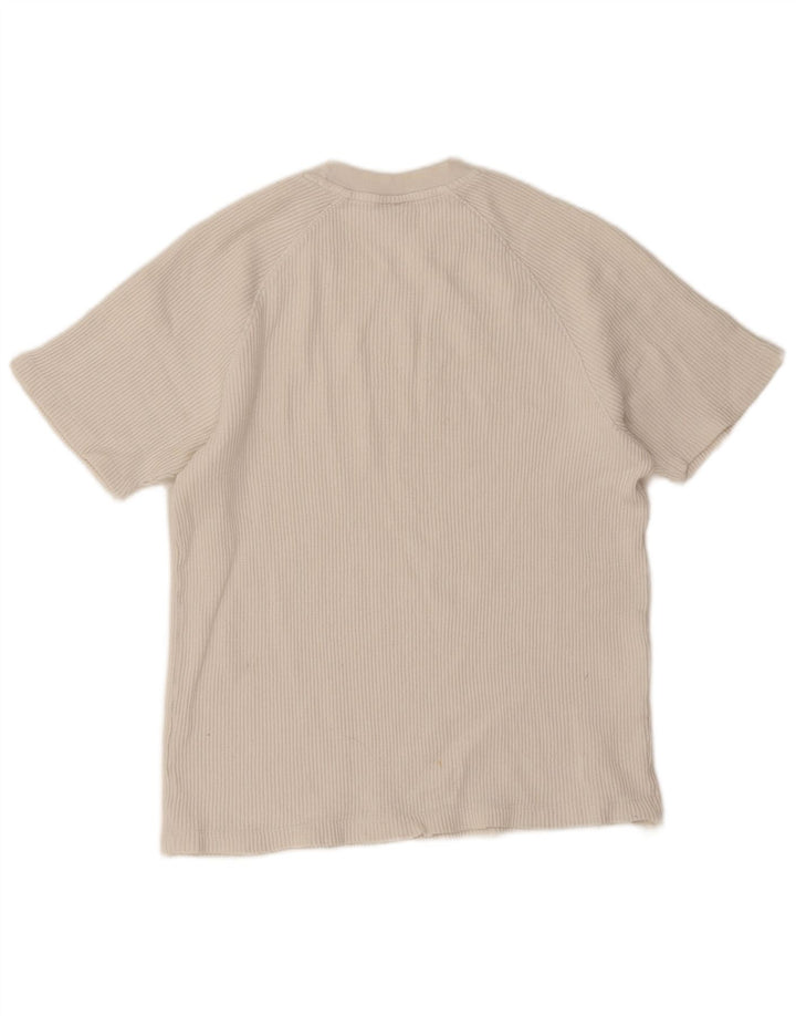 Женская футболка оверсайз Zara Top UK 10, маленький белый хлопок