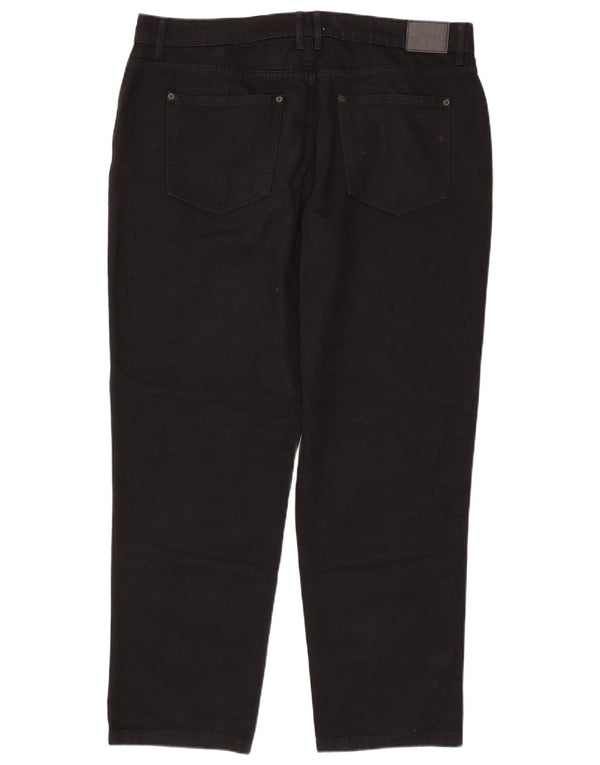 Мужские зауженные джинсы Jack Wills W38 L32, черный хлопок