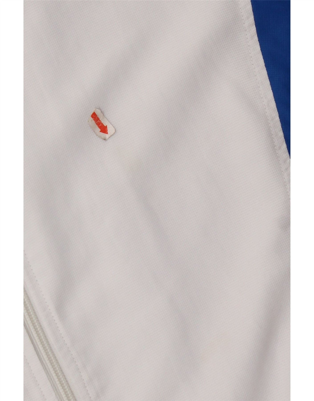 Мужской спортивный костюм ASICS, верхняя куртка, средний белый полиэстер с цветными блоками