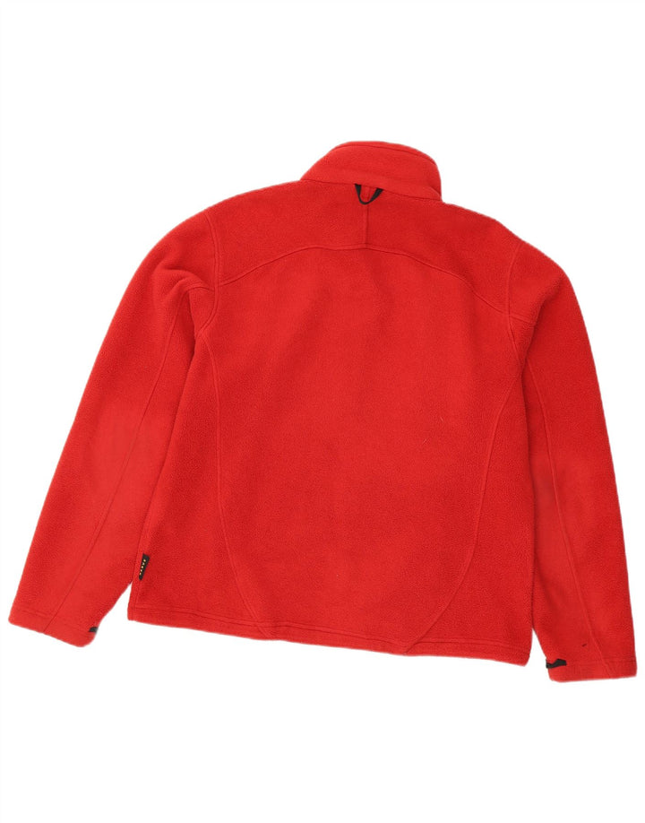 Женская флисовая куртка Jack Wolfskin UK 16, большой красный полиэстер