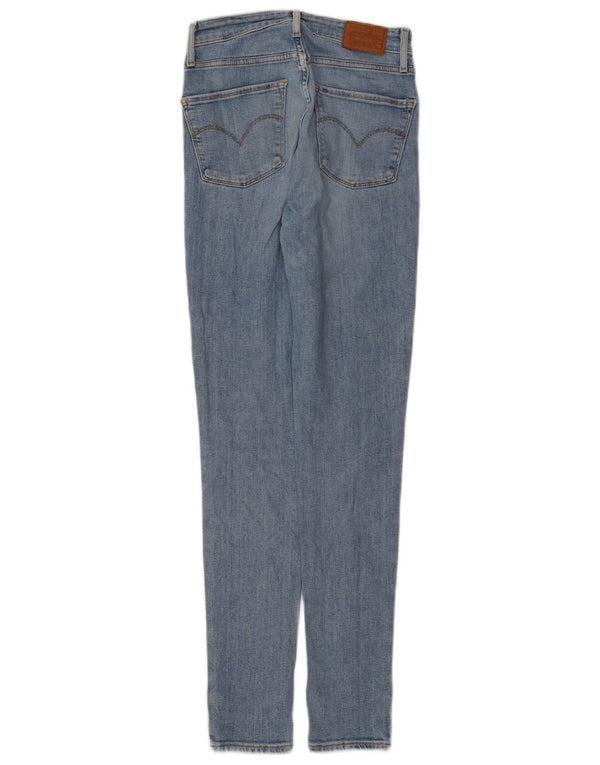 Женские джинсы скинни Levi's 721 с высокой посадкой W26 L30 синие