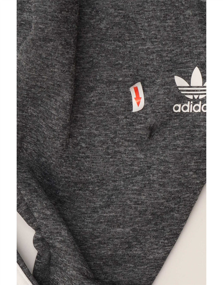Женские спортивные брюки Adidas Joggers UK 12, средний серый полиэстер