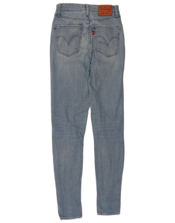 Женские джинсы суперскинни Levi's Mile High W24 L30, синие, хлопок