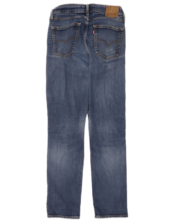 Женские прямые джинсы Levi's 724 с высокой посадкой W30 L30, синий хлопок