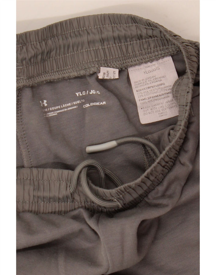 Спортивный костюм для мальчиков, брюки для бега, 11–12 лет, большие серые цвета Under Armour