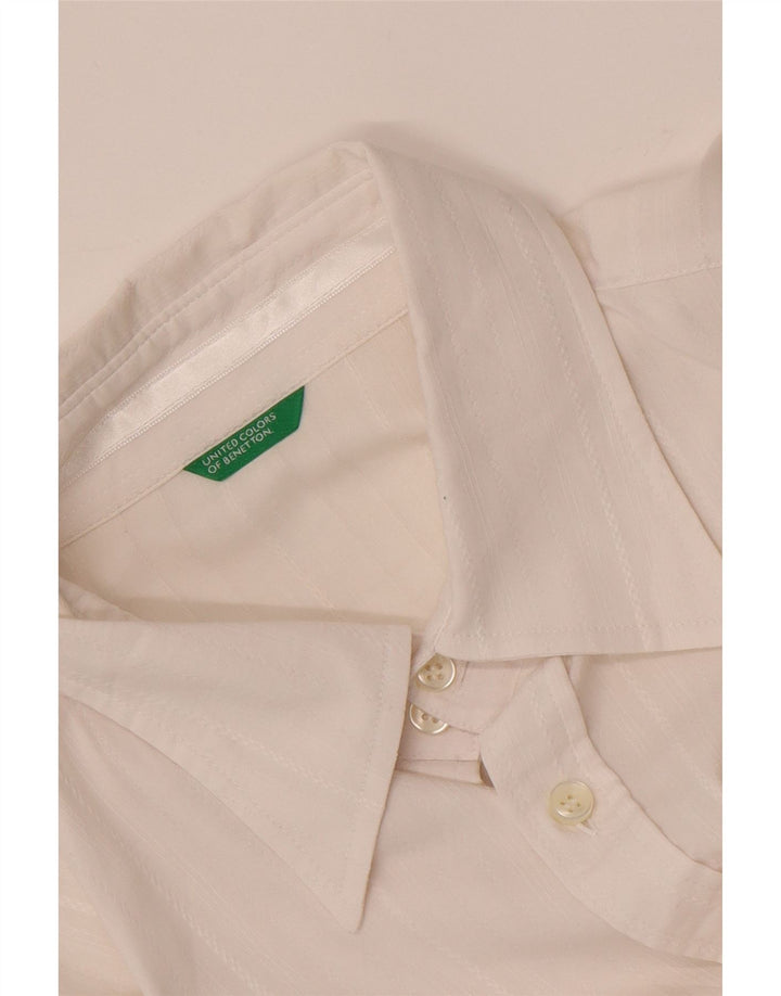 Рубашка мужская BENETTON большая белая
