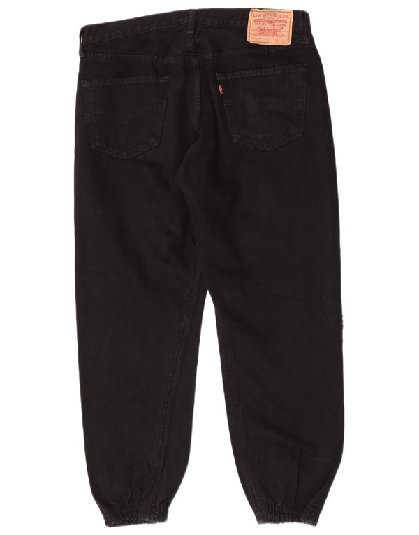 Женские джоггеры Levi's 512 зауженные джинсы W36 L27, черный хлопок