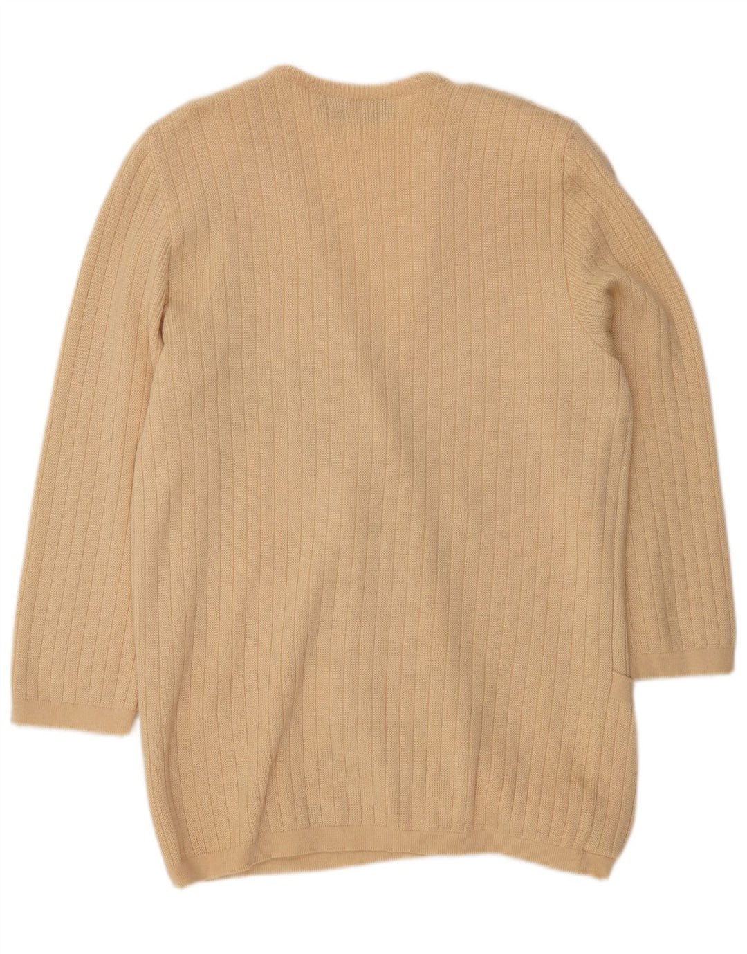 Женский удлиненный кардиган с графическим рисунком St. Germain IT 48 XL, бежевый, шерсть