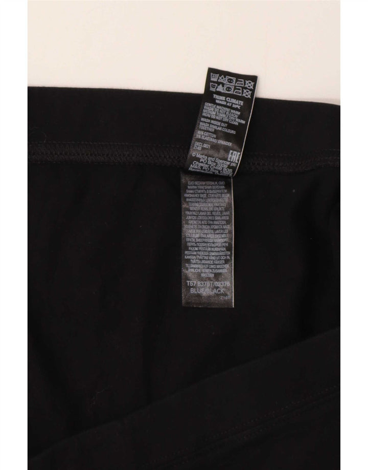 Женские леггинсы Marks & Spencer UK 18 XL, черные, хлопковые