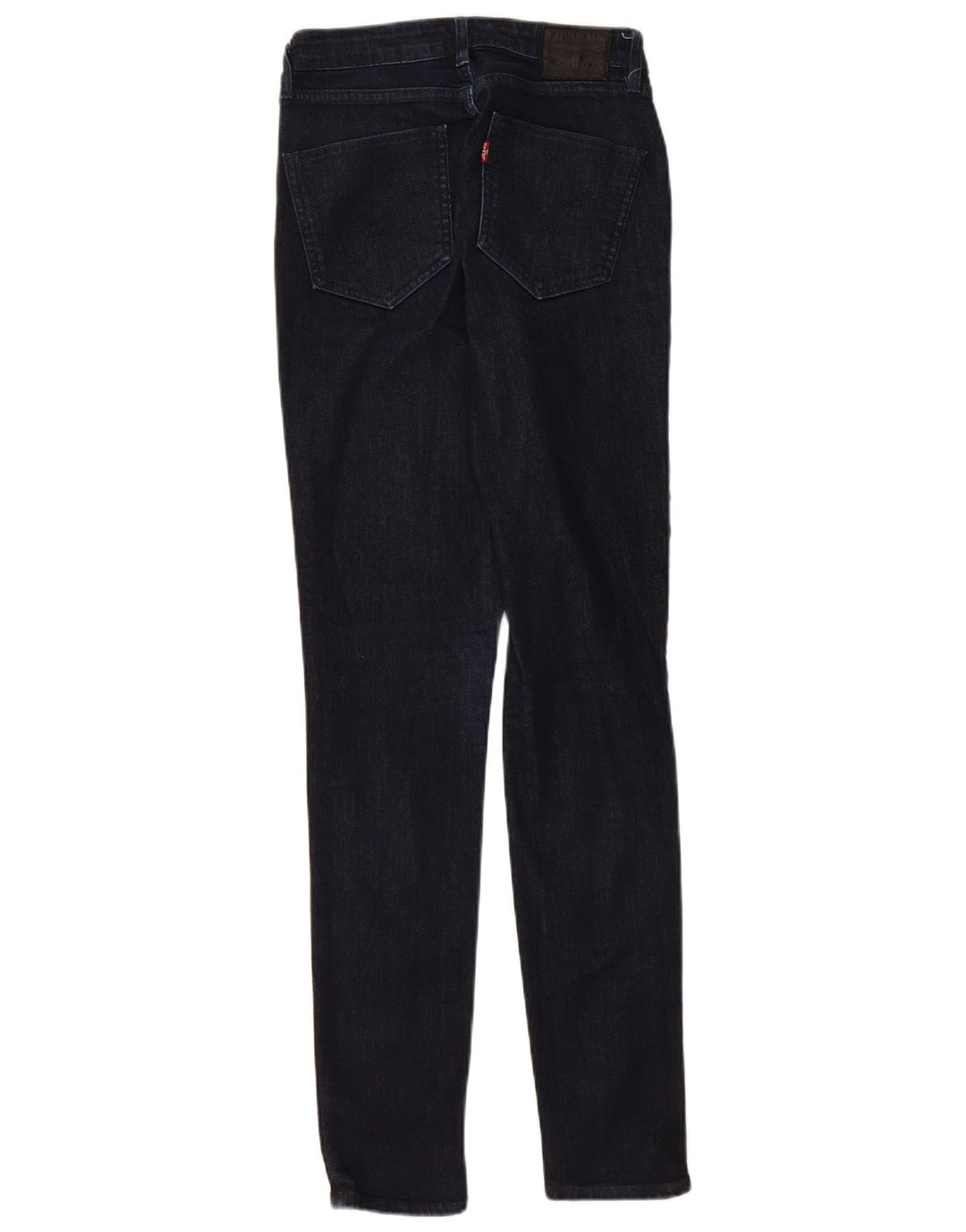 Женские джинсы скинни LEVI'S W27 L32 Темно-синий хлопок