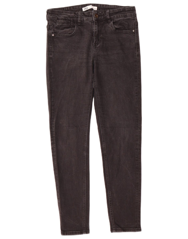 Женские джинсы скинни Zara EU 38 Small W28 L28 Серые