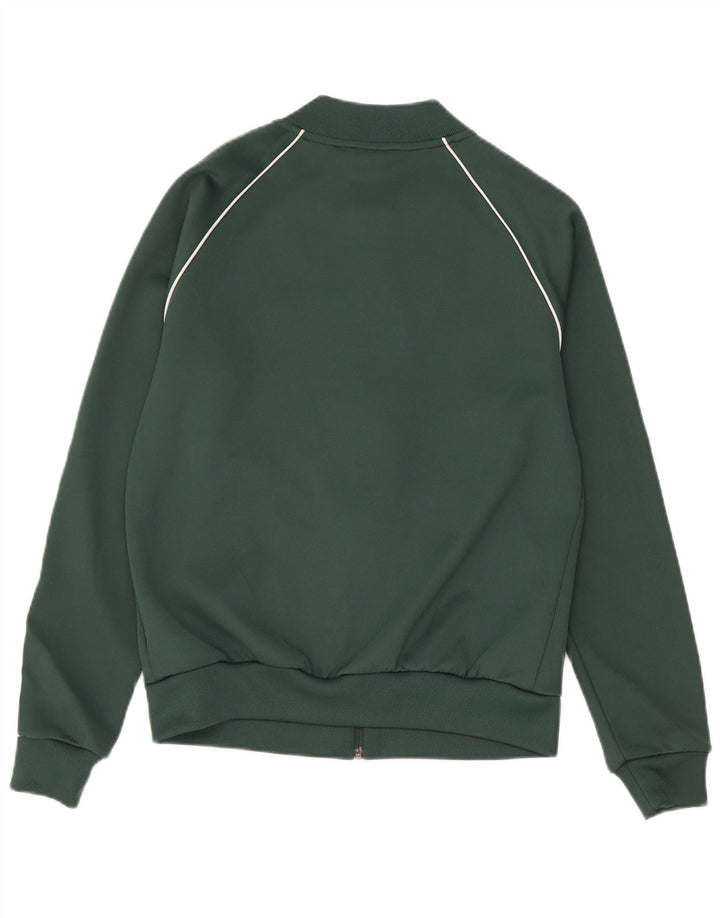 Женский спортивный костюм Adidas Regular Fit Top Jacket UK 10, маленький зеленый полиэстер