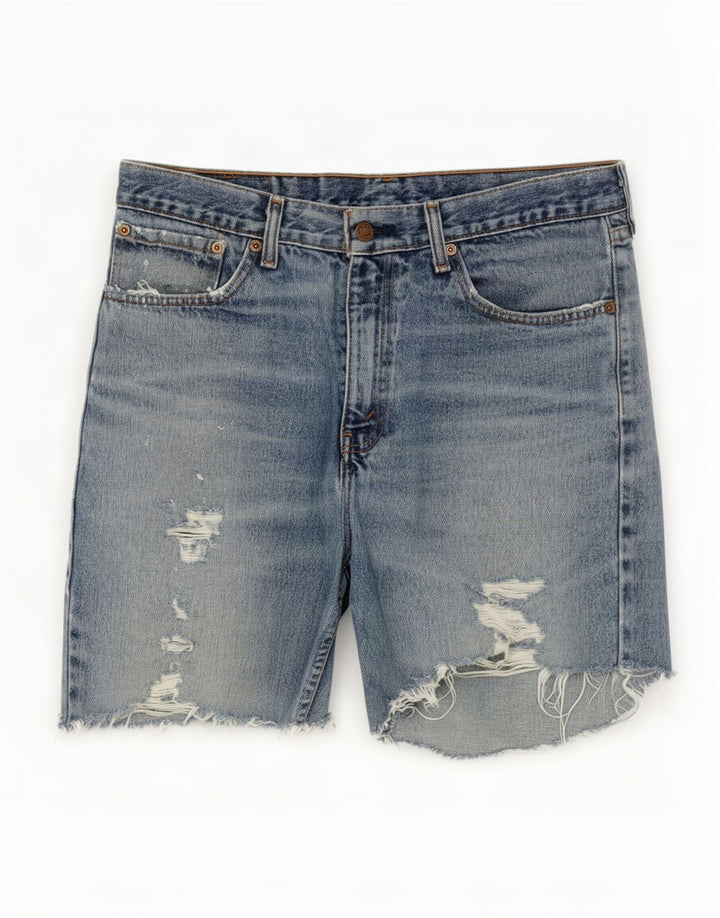 Мужские джинсовые шорты Levi's 751 W34, большие синие