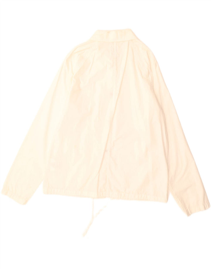 Женский бомбер Vans UK 10, маленький размер, белый хлопок