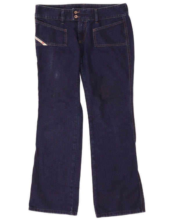 Женские джинсы Diesel Bootcut W31 L31 Темно-синие, хлопок