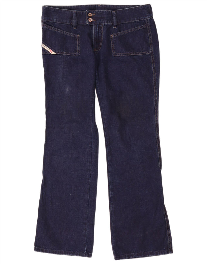 Женские джинсы Diesel Bootcut W31 L31 Темно-синие, хлопок