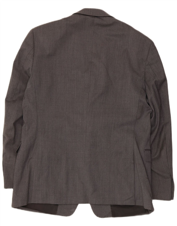 Мужской пиджак на двух пуговицах Tommy Hilfiger UK 42 XL, серая шерсть