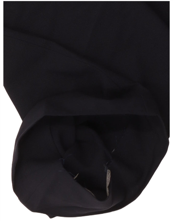 Мужские брюки чиносы Marks & Spencer W42 L30 темно-синие, полиэстер стандартного размера