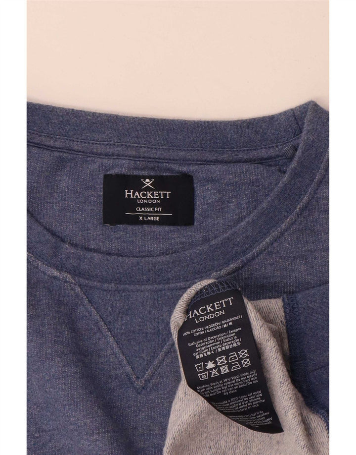 Мужской свитер Hackett XL, синий хлопок