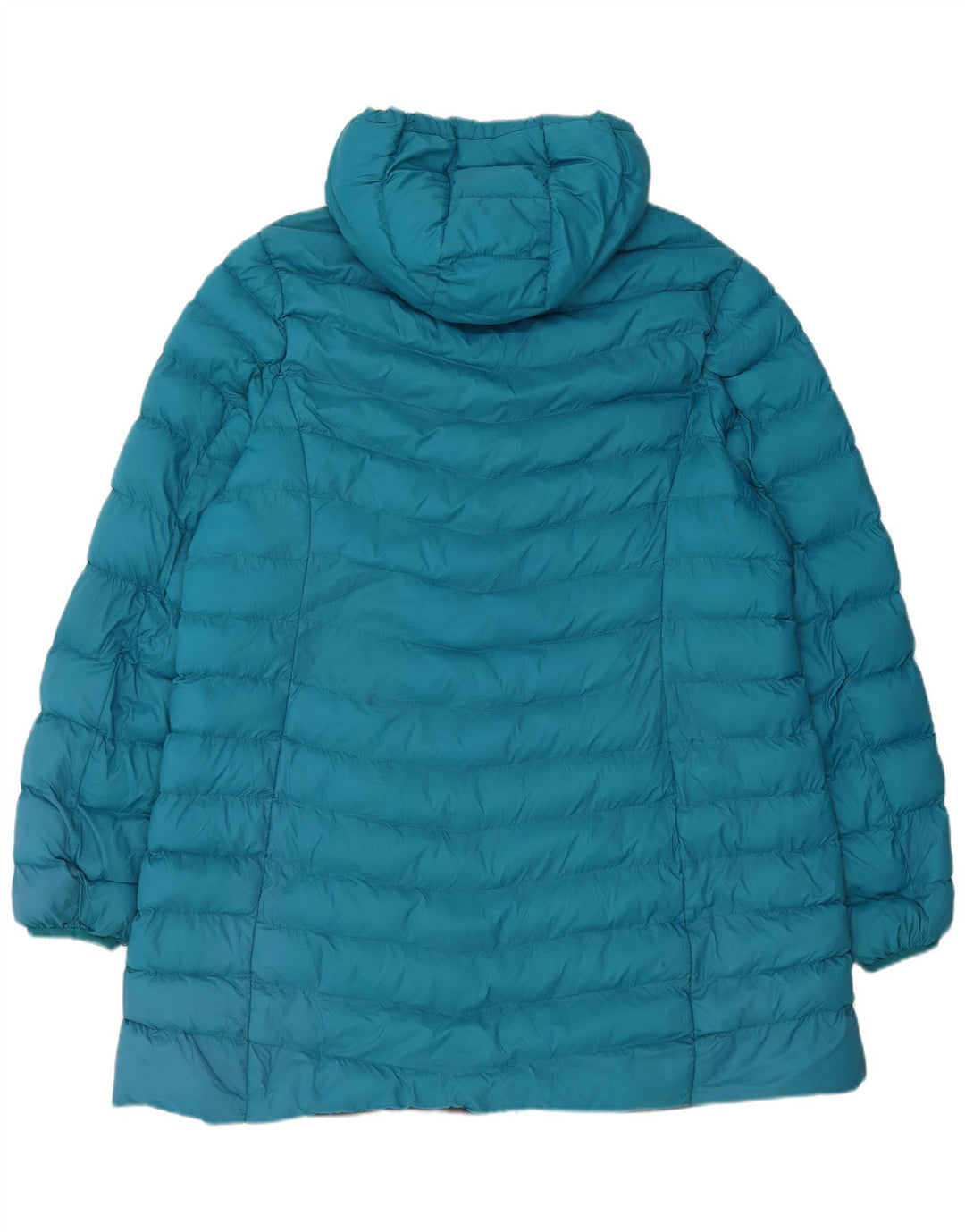 Женское пуховое пальто с капюшоном Mountain Warehouse UK 20 2XL, синий полиэстер