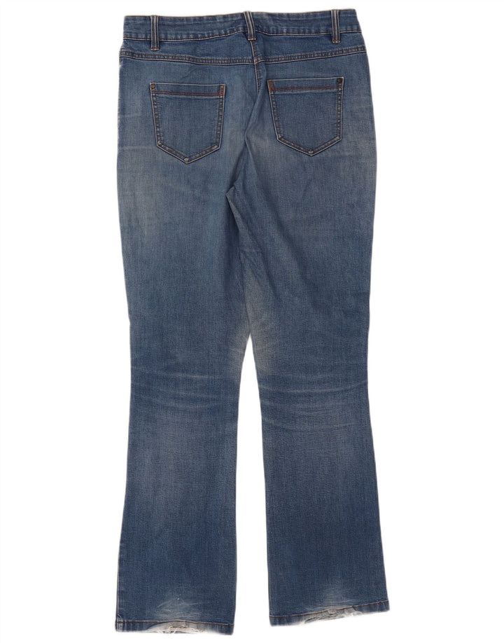 Женские джинсы Bootcut M&Co UK 10, маленькие W32 L31, синие, хлопок