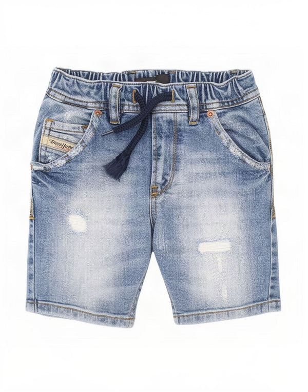Джинсовые шорты Diesel для мальчиков 3–4 лет, синий хлопок, W20