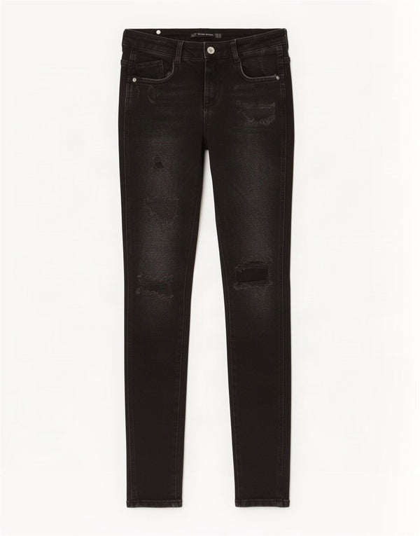 Женские джинсы скинни Zara Trafaluc EU 36 XS W26 L29, черные