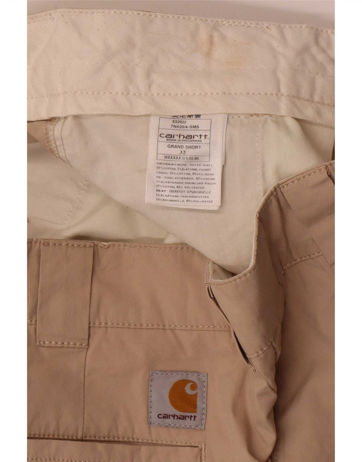 Мужские шорты чинос Carhartt W32, средний бежевый, хлопок