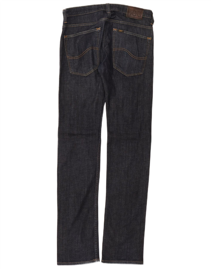 Женские прямые узкие джинсы Lee Powell W32 L36, темно-синий, хлопок