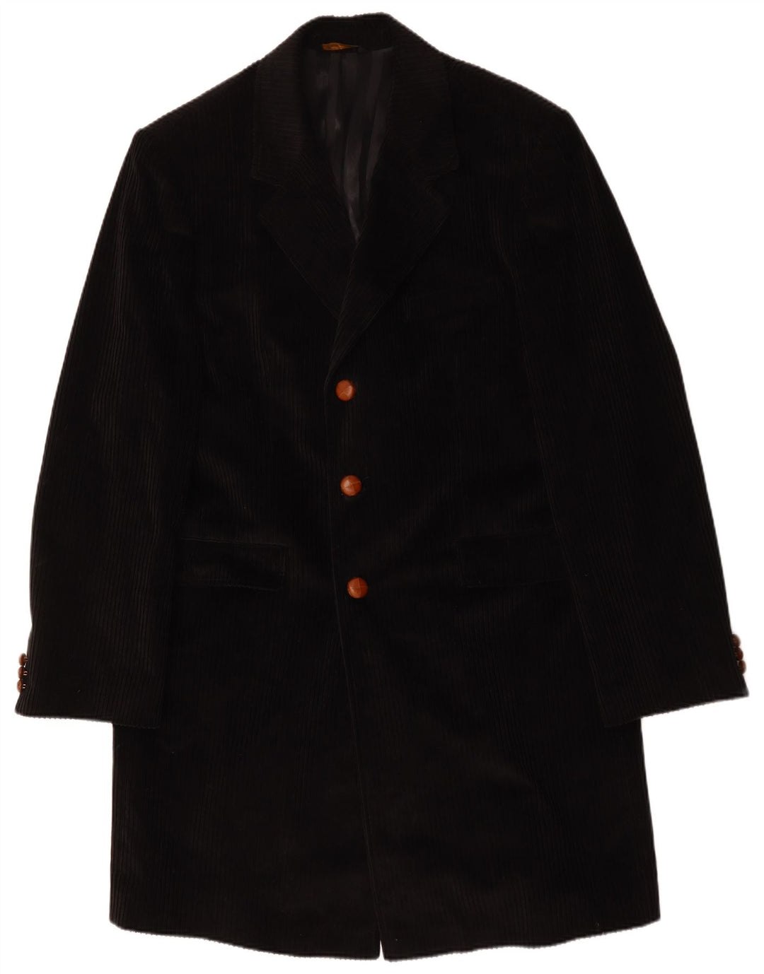 Мужское вельветовое пальто Velluto Duca Visconti IT 58 4XL черный