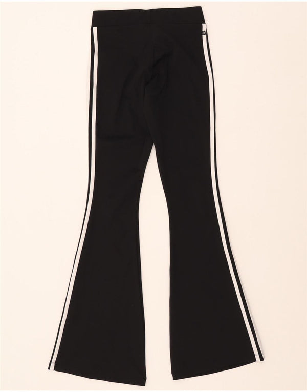 Женские леггинсы-клеш ADIDAS UK 6 XS, черный полиэстер