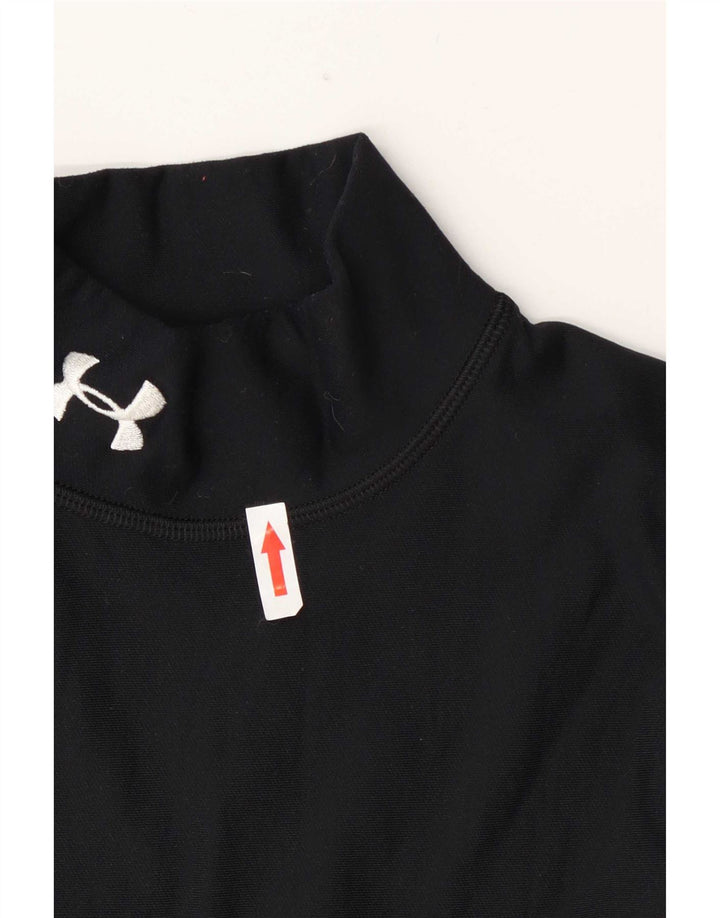 Мужской топ Under Armour Cold Gear с длинным рукавом, маленький, темно-синий, нейлон