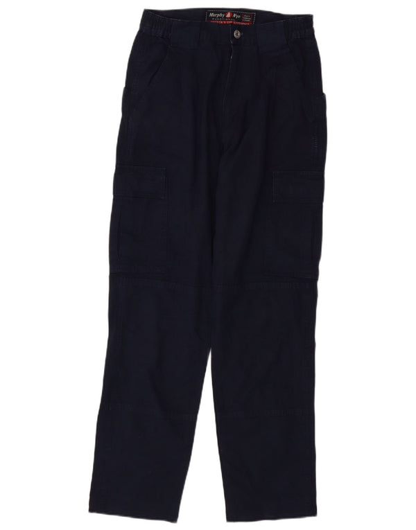 Мужские прямые брюки-карго Murphy & Nye W29 L29 темно-синие, хлопок