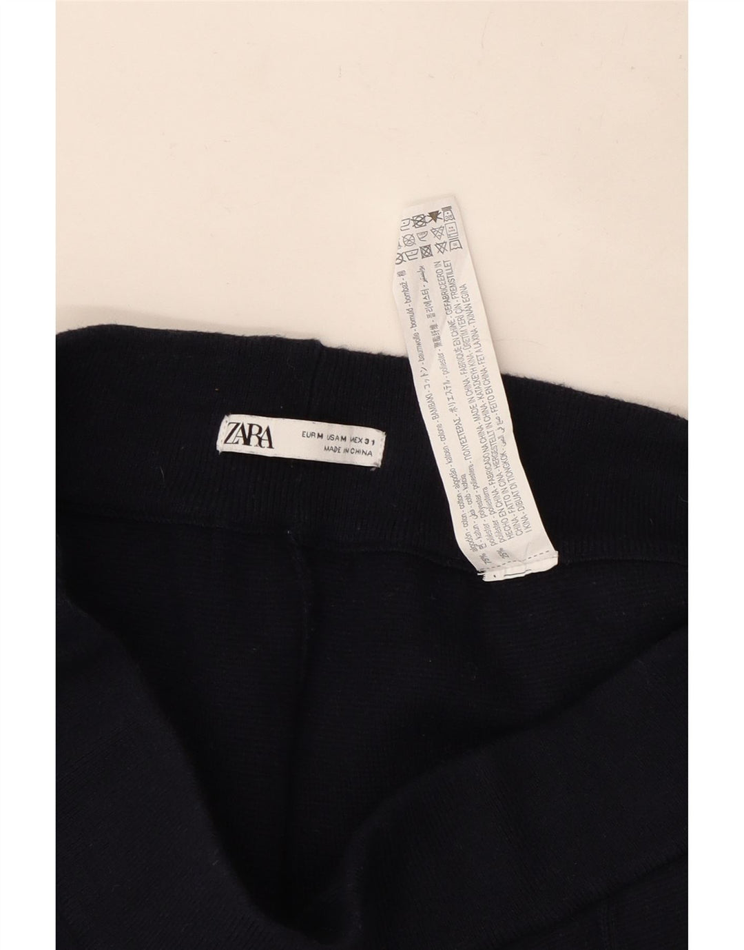 Мужские повседневные шорты Zara Medium W31, темно-синие, хлопок