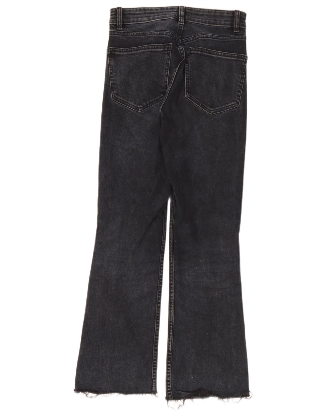 Женские расклешенные джинсы Zara EU 38 Small W28 L26, черные
