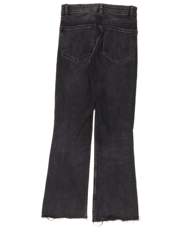 Женские расклешенные джинсы Zara EU 38 Small W28 L26, черные